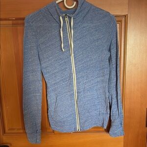 Active USA Blue Zip-Up Hoodie